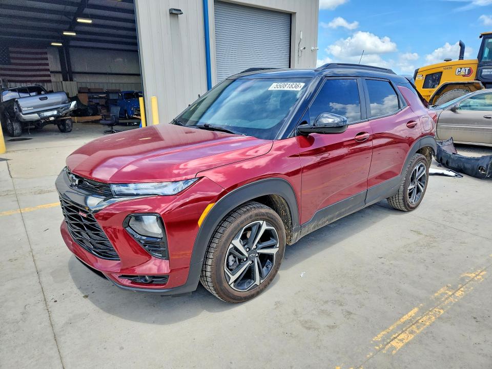 2023 Chevrolet Trailblazer VIN KL79MTSLXPB015296 COPART salvage auction — REAR END, Ky - Cert Of Title-Salvage, sold $5,200 on 2026-07-09 (photo 1)