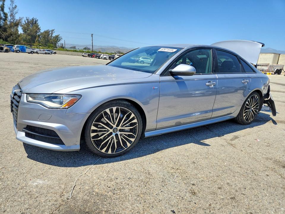 2018 Audi A6 VIN WAUC8AFC2JN033077 COPART salvage auction — REAR END, Salvage Title, sold $150 on 2026-07-24 (photo 1)
