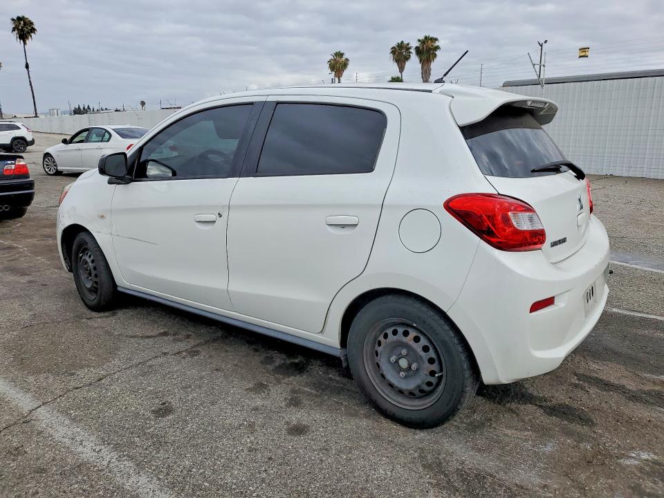 2017 Mitsubishi Mirage VIN ML32A3HJ0HH004019 COPART salvage auction — SIDE, Ca - Salvage Certificate, sold $900 on 2026-07-28 (photo 2)