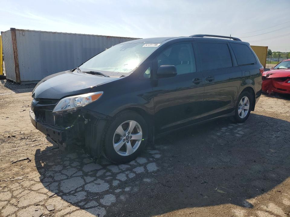 2020 Toyota VIN 5TDZZ3DC4LS033815 COPART salvage auction — FRONT END, In - Cert Of Title-Salvage Title, sold $6,900 on 2026-07-24 (photo 1)