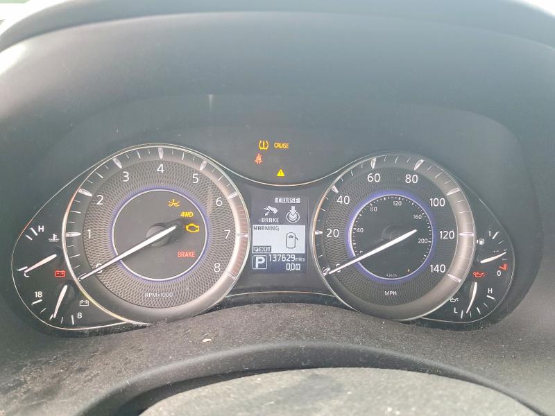2015 Infiniti VIN JN8AZ2NEXF9081091 COPART salvage auction — MINOR DENT/SCRATCHES, Wv - Certificate Of Title, sold $4,250 on 2026-07-24 (photo 9)