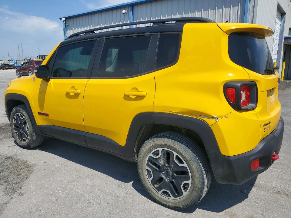 2016 Jeep VIN ZACCJBCT6GPC47524 COPART salvage auction — SIDE, Ok - Cert Of Title-Salvage, sold $1,700 on 2026-07-15 (photo 2)