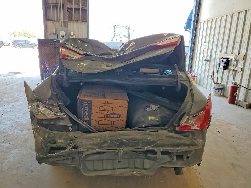 2013 Hyundai Sonata VIN 5NPEB4ACXDH563050 COPART salvage auction — REAR END, Tx - Salvage Vehicle Title, sold $325 on 2026-07-31 (photo 6)