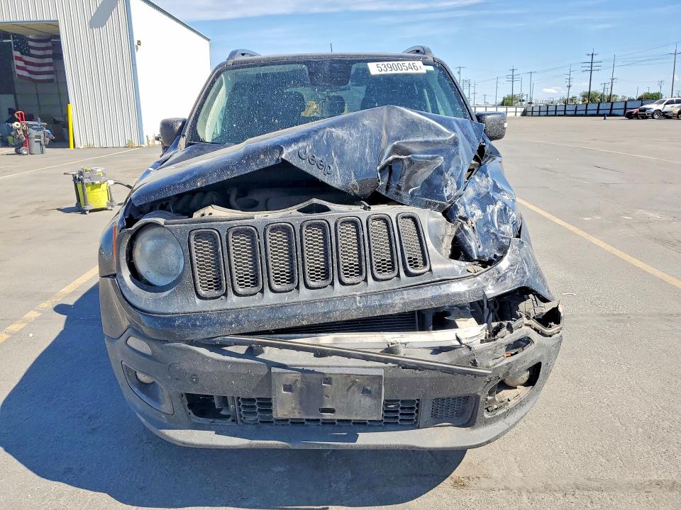 2018 Jeep Renegade VIN ZACCJBBB6JPH70736 COPART salvage auction — FRONT END, ID - SALVAGE CERTIFICATE OF TITLE, sold $225 on 2026-07-30 (photo 5)