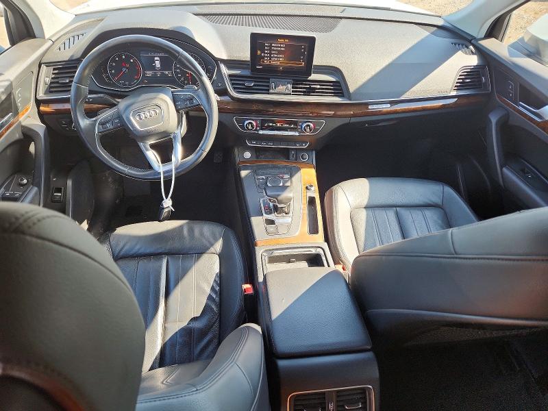 2018 Audi Q5 VIN WA1ANAFY5J2135550 COPART salvage auction — FRONT END, Fl - Dis/Dlr/Exp Only Clean Title, sold $5,100 on 2026-07-07 (photo 8)