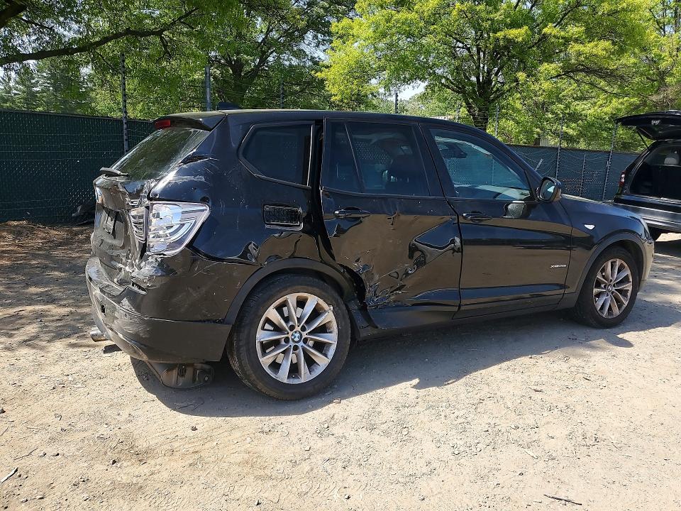2014 BMW VIN 5UXWX9C50E0D22163 COPART salvage auction — SIDE, Salvage Title, sold $600 on 2026-07-23 (photo 3)
