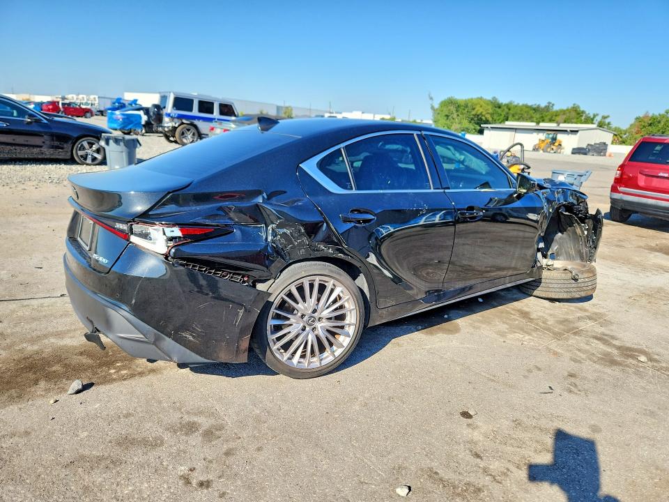 2022 Lexus Is VIN JTHDA1D21N5119152 COPART salvage auction — FRONT END, Fl - Certificate Of Destruction, sold $7,300 on 2026-07-06 (photo 3)