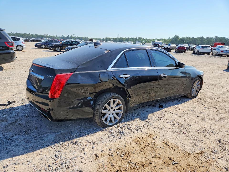 2016 Cadillac VIN 1G6AW5SX9G0197385 COPART salvage auction — REAR END, Tx - Salvage Vehicle Title, sold $3,200 on 2026-07-10 (photo 3)