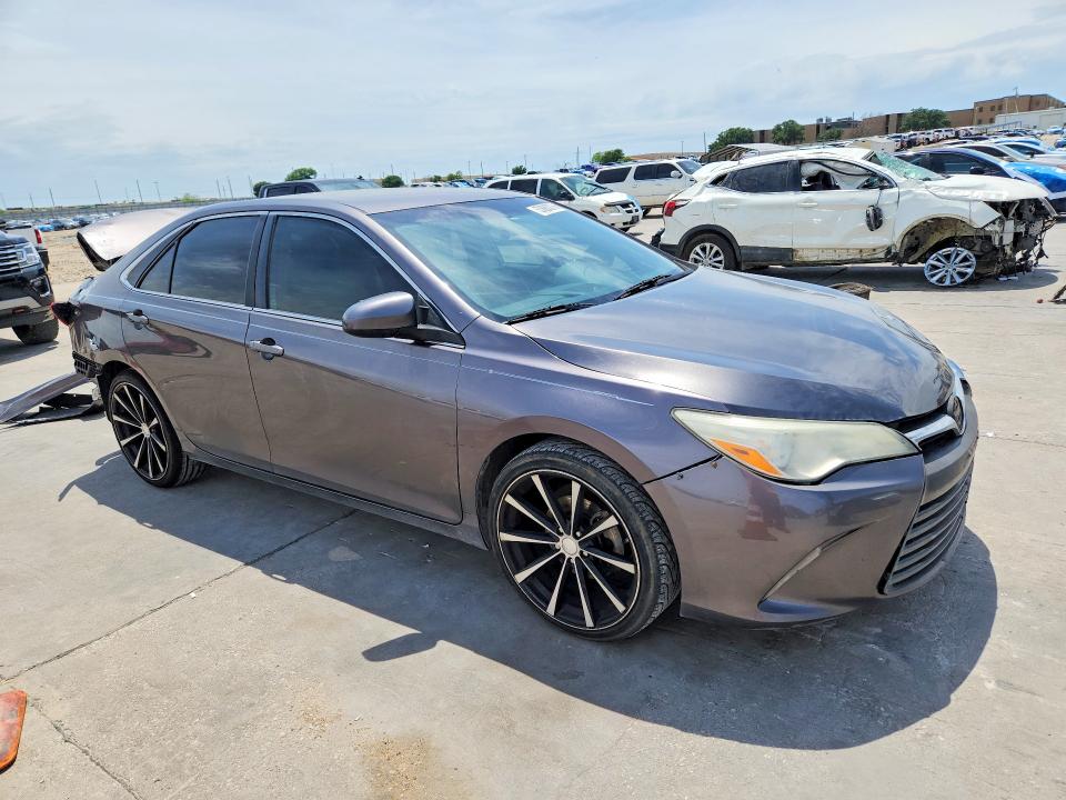 2015 Toyota Camry VIN 4T4BF1FK5FR457587 COPART salvage auction — REAR END, Tx - Certificate Of Title, sold $2,700 on 2026-07-02 (photo 4)