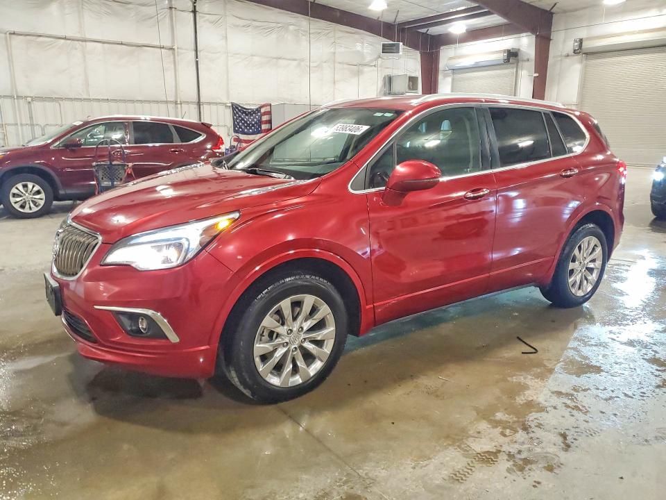 2018 Buick Envision VIN LRBFX2SA5JD115225 COPART salvage auction — HAIL, Mn - Cert Of Title-Salvage, sold $500 on 2026-07-21 (photo 1)