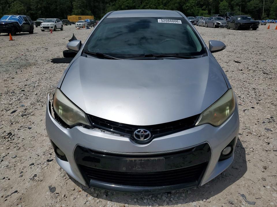 2015 Toyota Corolla VIN 5YFBURHE9FP263233 COPART salvage auction — REAR END, Tx - Certificate Of Title, sold $2,650 on 2026-07-02 (photo 5)
