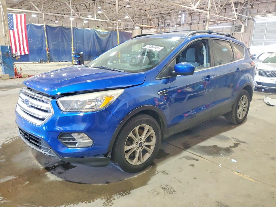2018 Ford Escape VIN 1FMCU9GD1JUC05430 COPART salvage auction — FRONT END, Mi - Cert Of Title-Rebuilt Salvage, sold $1,150 on 2026-07-02 (photo 1)