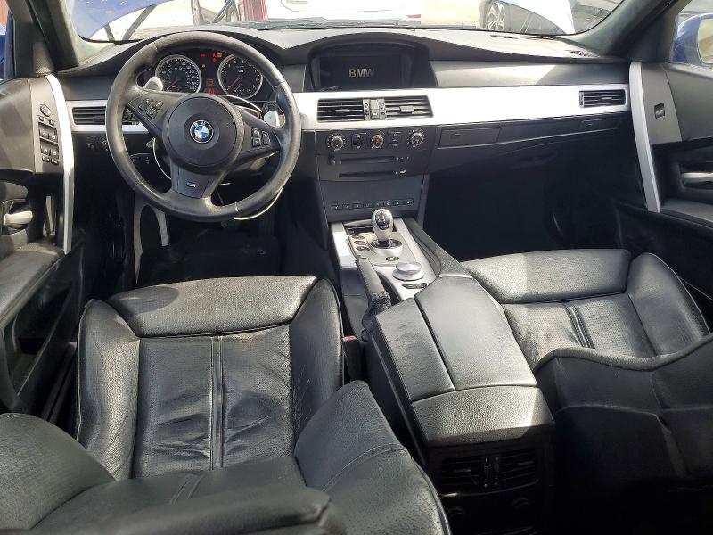 2006 BMW M5 VIN WBSNB93586B583726 COPART salvage auction — MINOR DENT/SCRATCHES, CA - DIS/DLR/EXP ONLY CLEAN TITLE (P), sold $4,400 on 2026-07-24 (photo 8)