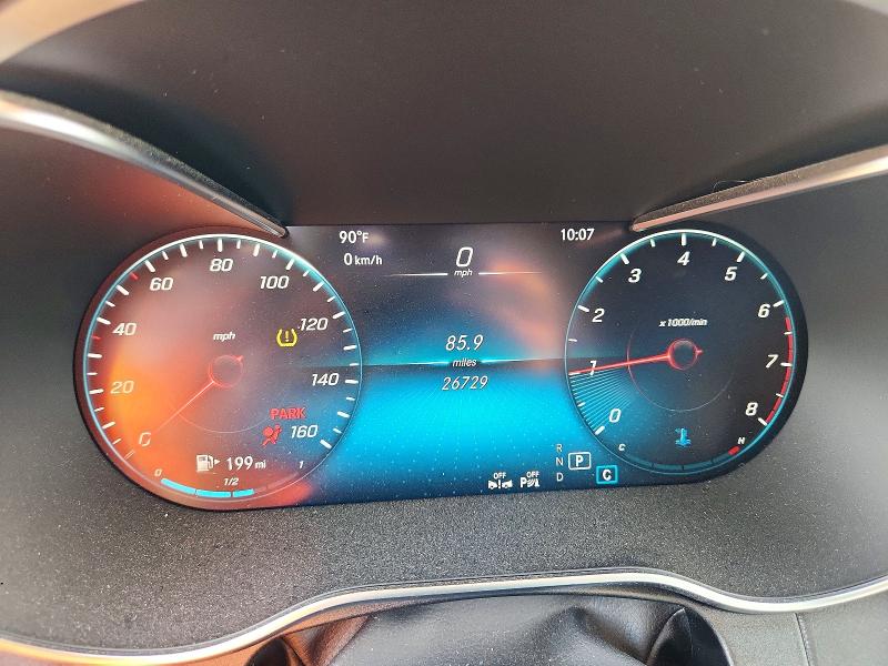 2023 Mercedes-benz VIN W1KWK8DB2PG117889 COPART salvage auction — FRONT END, TX - SALVAGE VEHICLE TITLE, sold $15,100 on 2026-07-30 (photo 9)