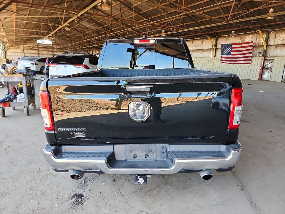 2019 Ram VIN 1C6RREFT8KN639798 COPART salvage auction — REAR END, ID - SALVAGE CERTIFICATE OF TITLE, sold $175 on 2026-07-29 (photo 6)
