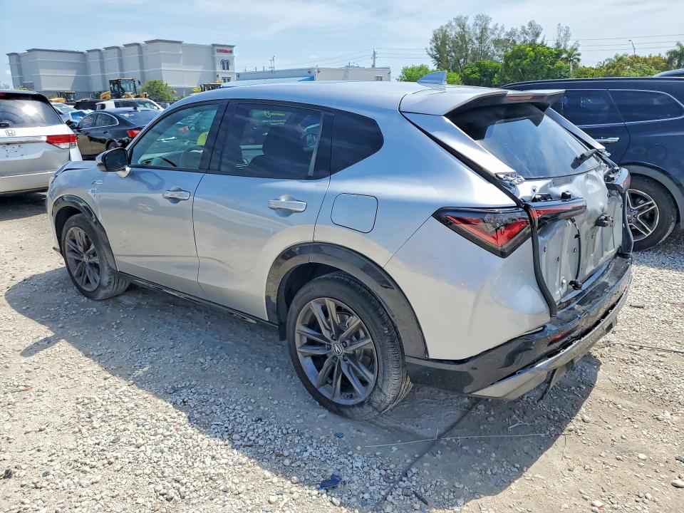 2025 Acura Adx VIN 3HDSA1H58SM702030 COPART salvage auction — REAR END, Fl - Certificate Of Destruction, sold $8,200 on 2026-07-10 (photo 2)
