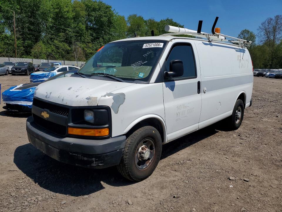 2011 Chevrolet Express 2500 VIN 1GCWGFCA9B1177107 COPART salvage auction — MINOR DENT/SCRATCHES, Ny - Certificate Of Title, sold $1,350 on 2026-07-08 (photo 1)
