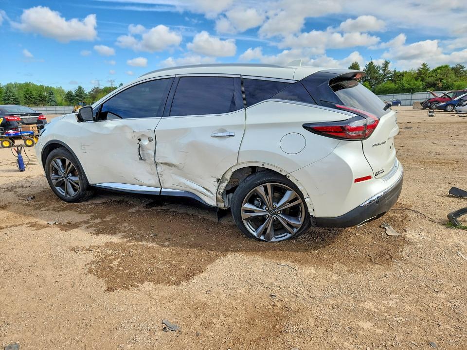 2023 Nissan Murano VIN 5N1AZ2DSXPC118949 COPART salvage auction — SIDE, Il - Salvage Certificate, sold $7,500 on 2026-07-02 (photo 2)