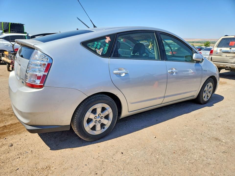 2007 Toyota Prius VIN JTDKB20U077655567 COPART salvage auction — FRONT END, Nm - Certificate Of Title, sold $175 on 2026-07-30 (photo 3)