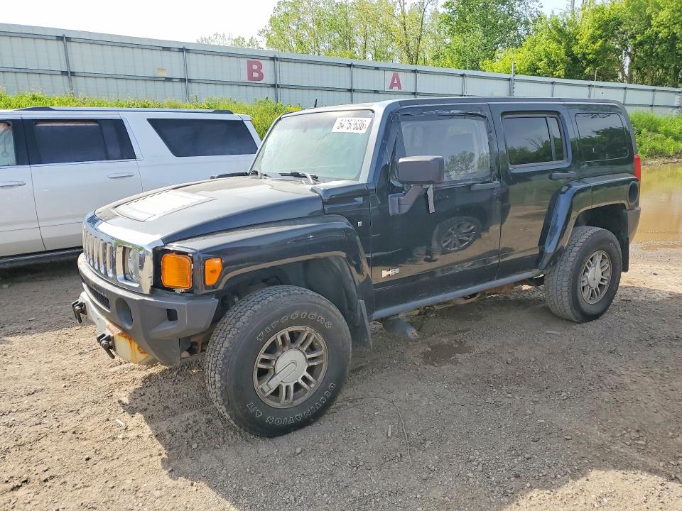 2008 Hummer H3 VIN 5GTEN13E388168418 COPART salvage auction — FRONT END, Mi - Dealer Only Clean Title, sold $750 on 2026-07-22 (photo 1)