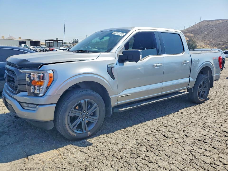 2023 Ford F-150 lightning VIN 1FTFW1ED3PFA04593 COPART salvage auction — REAR END, Mt - Salvage Certificate Of A Vehic, sold $19,400 on 2026-07-09 (photo 1)