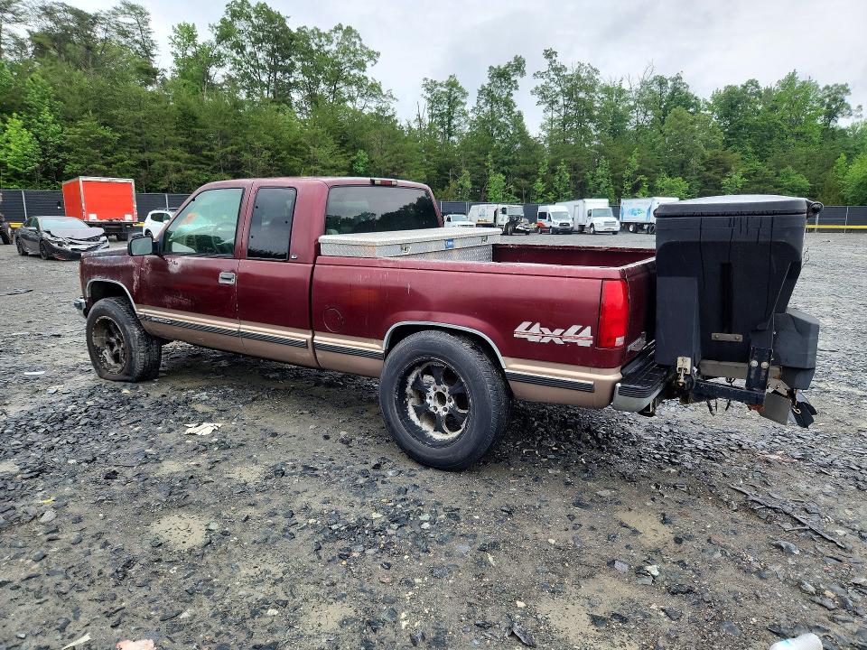 1998 Gmc SIERRA VIN 2GTEK19R4W1503681 COPART salvage auction — UNDERCARRIAGE, Md - Certificate Of Title, sold $525 on 2026-07-09 (photo 2)