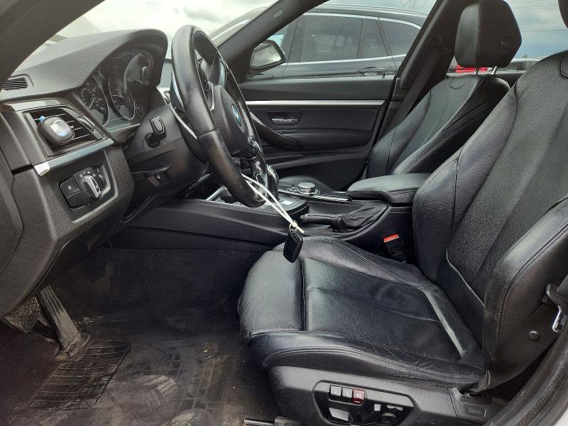 2015 BMW 3er VIN WBA3X5C51FD561190 COPART salvage auction — FRONT END, Il - Salvage Certificate, sold $1,450 on 2026-08-04 (photo 7)