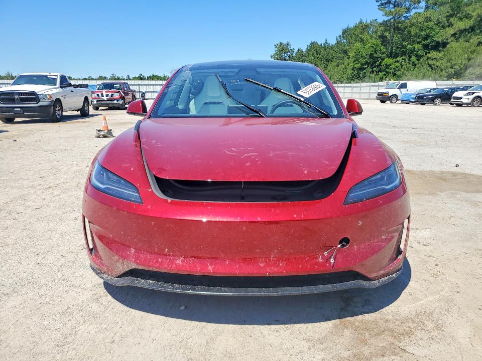 2024 Tesla Model 3 VIN 5YJ3E1ET8RF796972 COPART salvage auction — REAR END, Ca - Salvage Certificate, sold $10,500 on 2026-07-08 (photo 5)