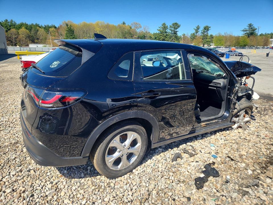 2025 Honda HR-V VIN 3CZRZ2H37SM768785 COPART salvage auction — Front End, RI - CERTIFICATE OF TITLE, sold $1,300 on 2026-06-11 (photo 3)
