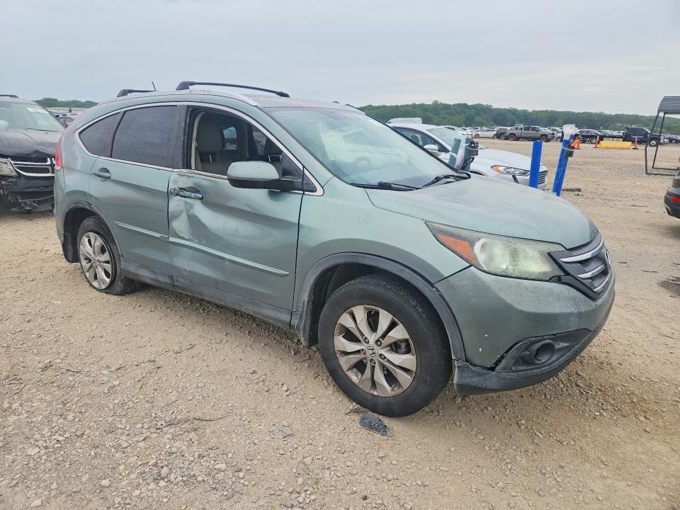 2012 Honda Cr-v VIN JHLRM4H78CC008468 COPART salvage auction — SIDE, Ks - Cert Of Title-Salvage, sold $2,550 on 2026-07-02 (photo 4)