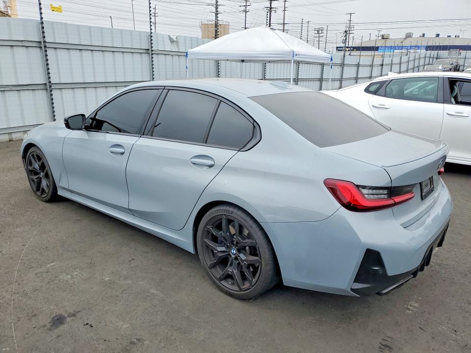 2025 BMW M3 VIN 3MW59FT09S8F49261 COPART salvage auction — REAR END, CA - SALVAGE CERTIFICATE, sold $20,300 on 2026-07-29 (photo 2)