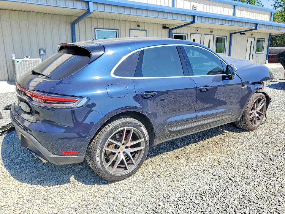 2022 Porsche Macan VIN WP1AG2A5XNLB22164 COPART salvage auction — FRONT END, Nc - Salvage Certificate Of Title, sold $18,200 on 2026-07-02 (photo 3)