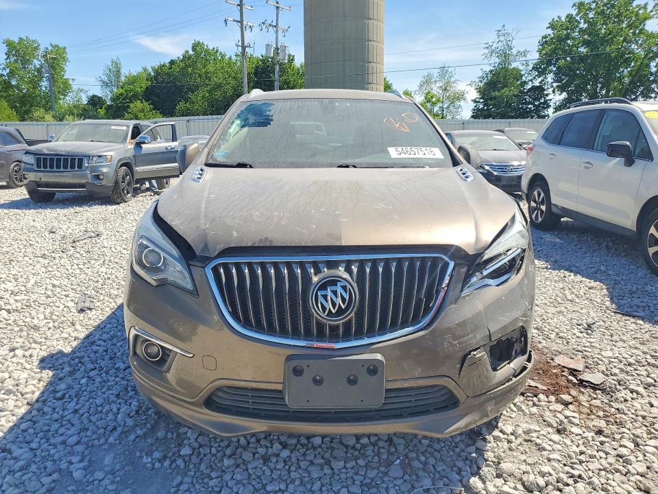2017 Buick Envision VIN LRBFXDSA8HD164389 COPART salvage auction — FRONT END, Mi - Certificate Of Title, sold $925 on 2026-07-09 (photo 5)