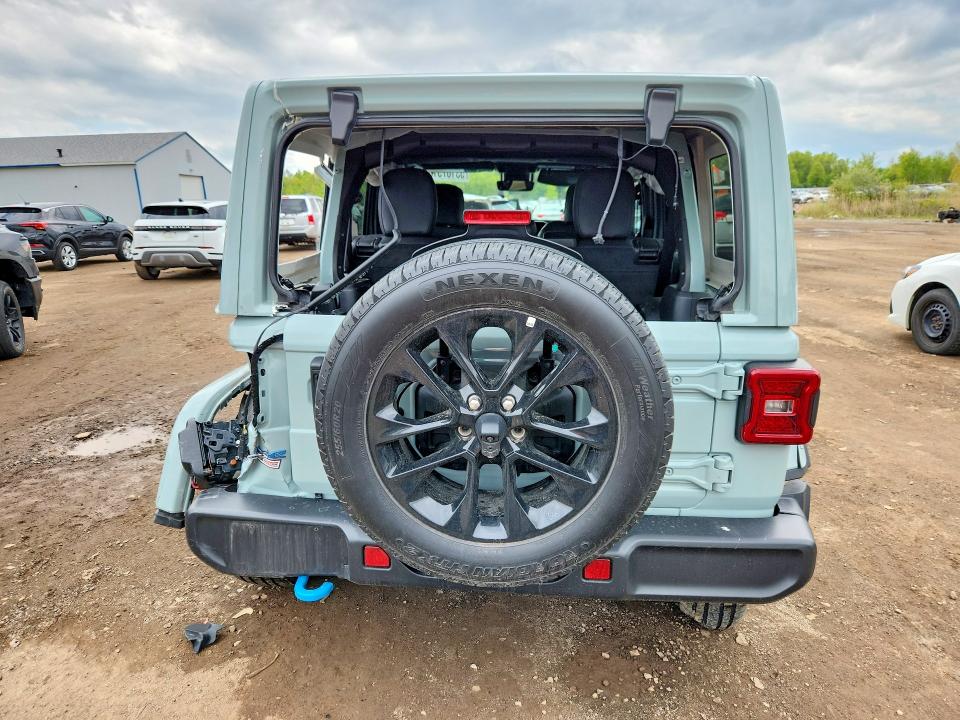 2024 Jeep Wrangler / VIN 1C4RJXP67RW316674 COPART salvage auction — SIDE, Oh - Cert Of Title-Salvage, sold $12,300 on 2026-07-30 (photo 6)