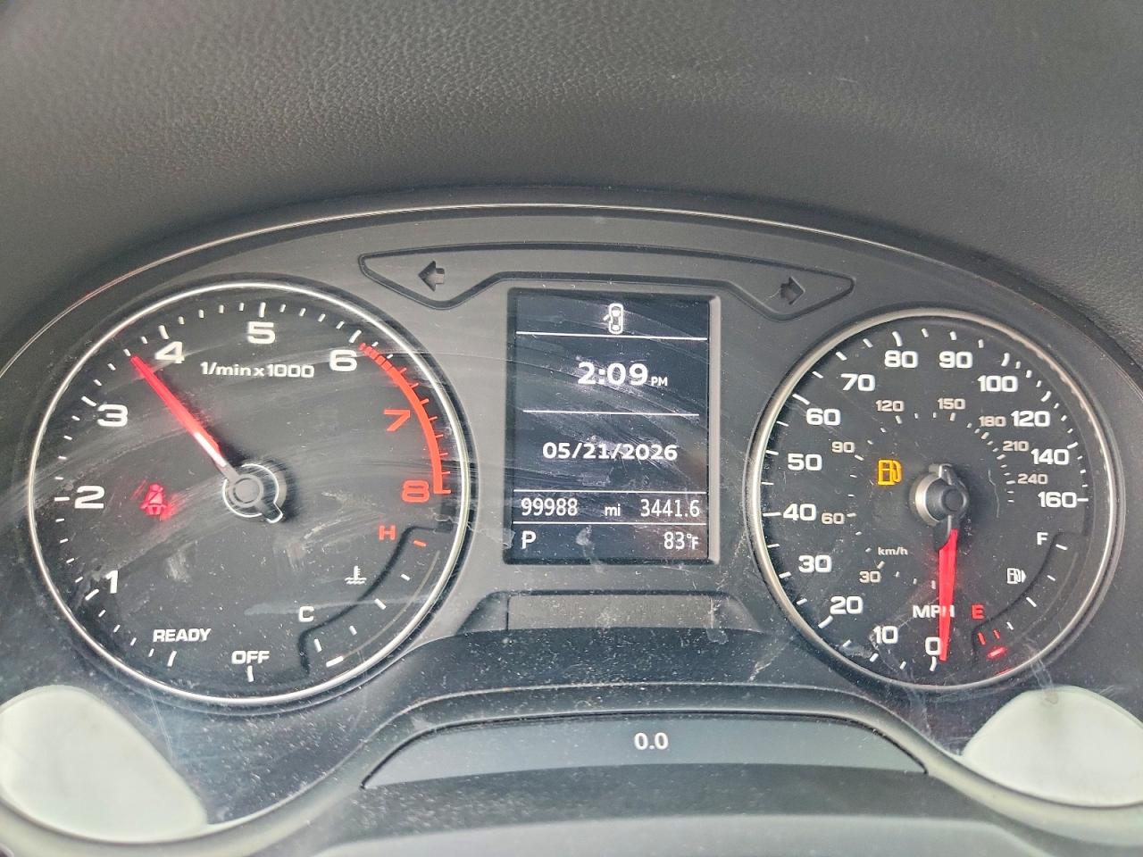 2018 Audi A3 VIN WAUB8GFF4J1066081 COPART salvage auction — Front End, TX - SALVAGE VEHICLE TITLE, sold $5,100 on 2026-07-09 (photo 9)