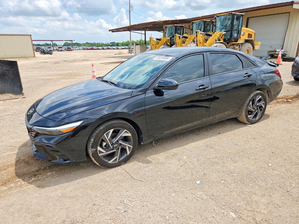 2025 Hyundai Elantra VIN KMHLM4DG1SU015663 COPART salvage auction — REAR END, TX - SALVAGE VEHICLE TITLE (P), sold $5,000 on 2026-07-22 (photo 1)