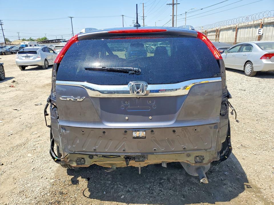 2016 Honda Cr-v VIN 2HKRM3H76GH544420 COPART salvage auction — REAR END, Ca - Salvage Certificate, sold $4,850 on 2026-07-02 (photo 6)