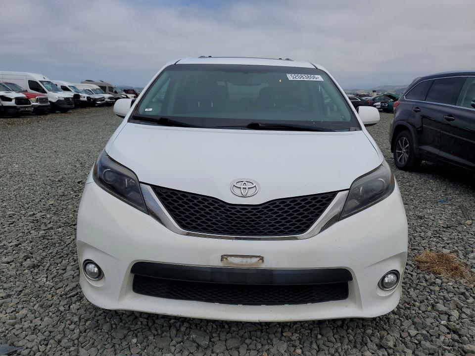2015 Toyota Sienna VIN 5TDXK3DC8FS586967 COPART salvage auction — SIDE, Ca - Salvage Certificate, sold $3,100 on 2026-07-15 (photo 5)