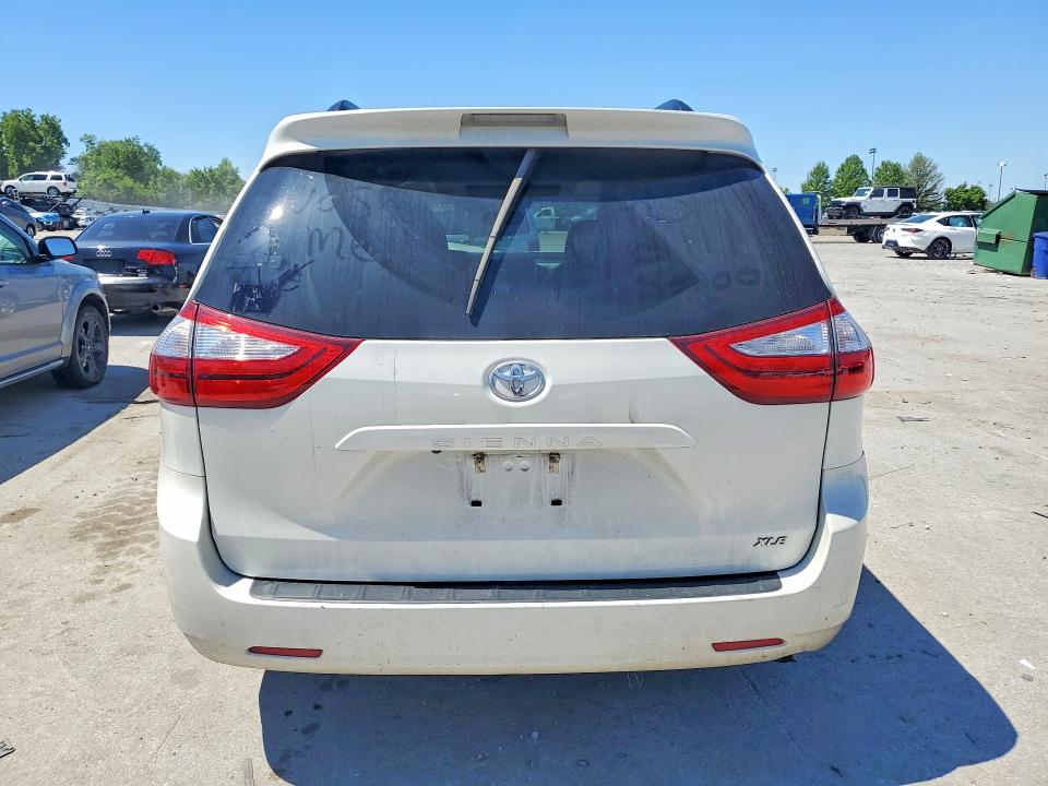 2017 Toyota Sienna VIN 5TDYZ3DC2HS821415 COPART salvage auction — FRONT END, Mo - Salvage Certificate Of Title, sold $3,200 on 2026-07-07 (photo 6)