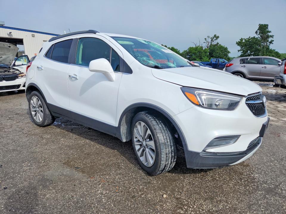 2020 Buick Encore VIN KL4CJASBXLB025599 COPART salvage auction — HAIL, Mo - Salvage Certificate Of Title, sold $2,250 on 2026-07-15 (photo 4)