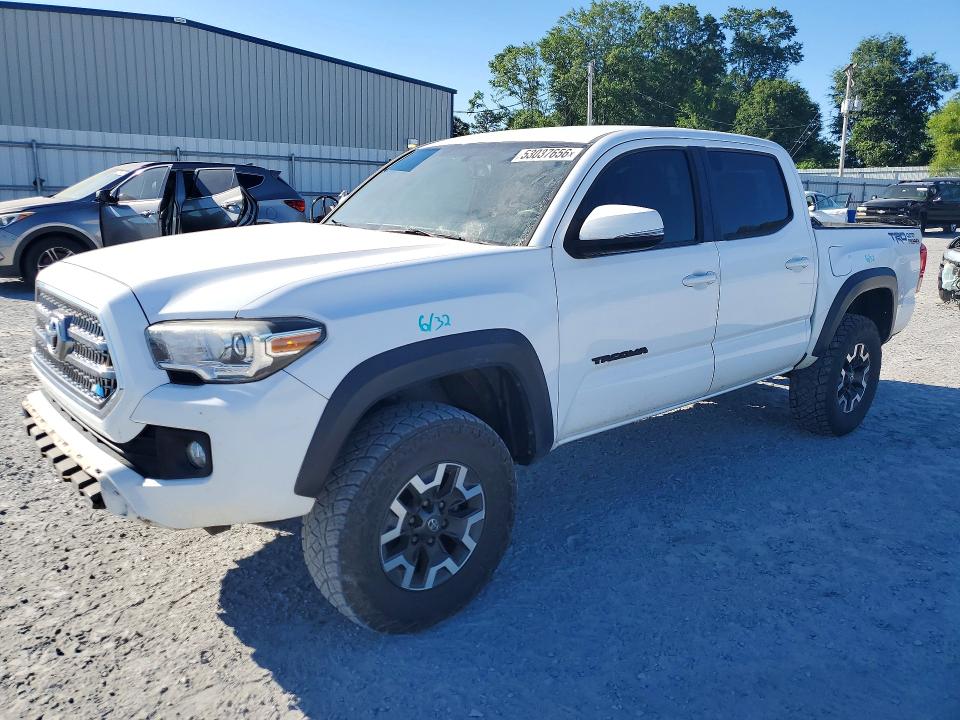2017 Toyota Tacoma VIN 5TFAZ5CN1HX037768 COPART salvage auction — REAR END, Nc - Salvage Certificate Of Title, sold $16,000 on 2026-07-08 (photo 1)