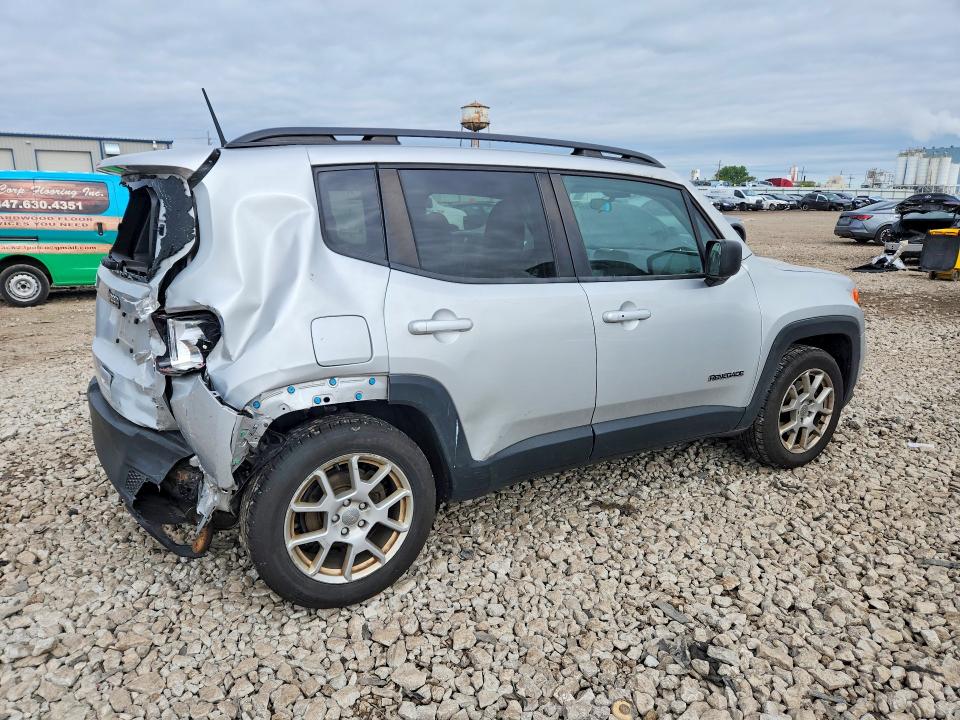 2020 Jeep Renegade VIN ZACNJAAB9LPL13570 COPART salvage auction — REAR END, Il - Salvage Certificate, sold $675 on 2026-07-17 (photo 3)