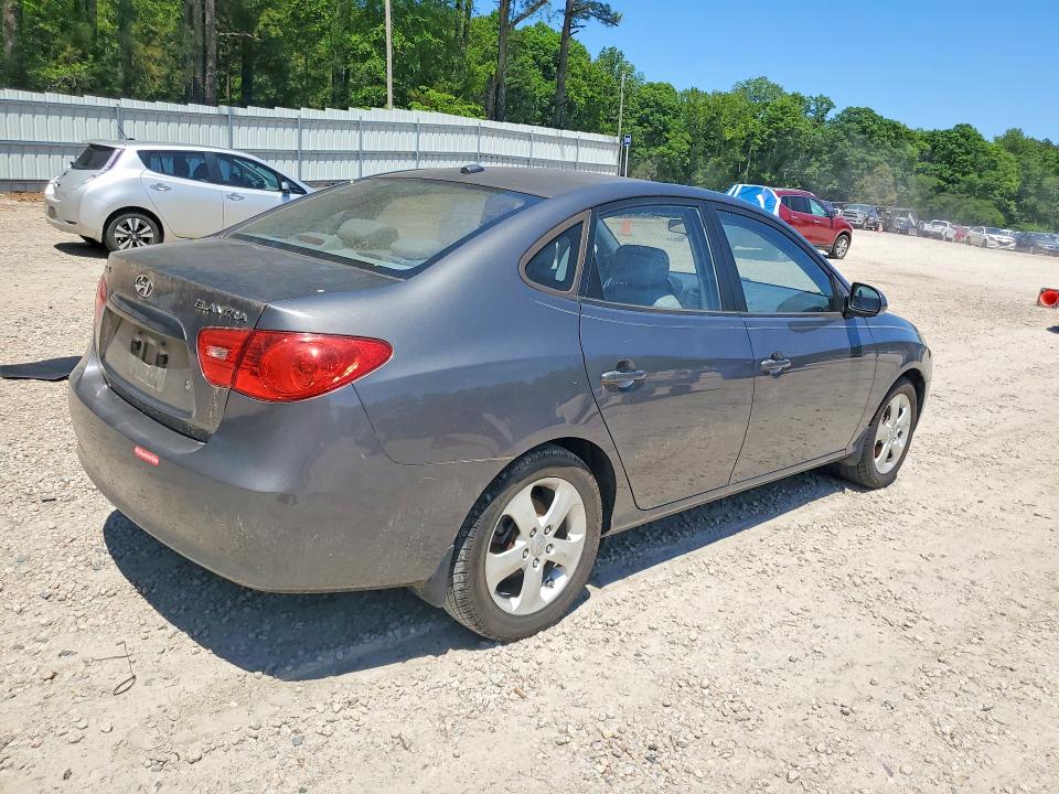 2009 Hyundai Elantra VIN KMHDU46D39U618809 COPART salvage auction — MINOR DENT/SCRATCHES, Nc - Dealer Only Clean Title, sold $1,050 on 2026-07-10 (photo 3)