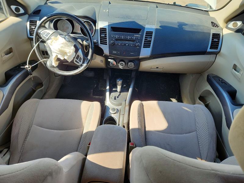 2007 Mitsubishi Outlander VIN JA4MT31X97Z008457 COPART salvage auction — FRONT END, Va - Certificate Of Title, sold $175 on 2026-07-22 (photo 8)