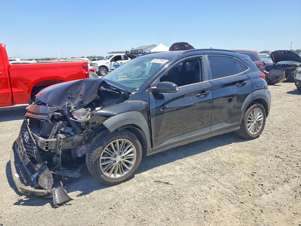 2020 Hyundai VIN KM8K6CAA1LU539087 COPART salvage auction — FRONT END, Ca - Salvage Certificate, sold $1,600 on 2026-07-07 (photo 1)