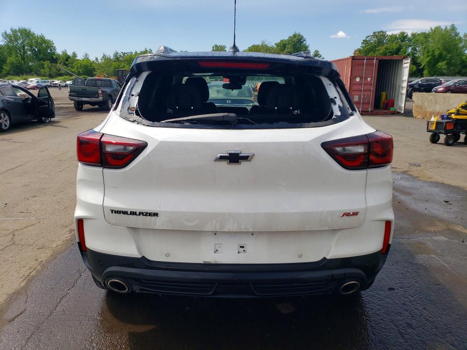 2024 Chevrolet Trailblazer VIN KL79MTSL5RB095335 COPART salvage auction — REAR END, Ct - Cert Of Title-Salvage, sold $6,900 on 2026-07-26 (photo 6)
