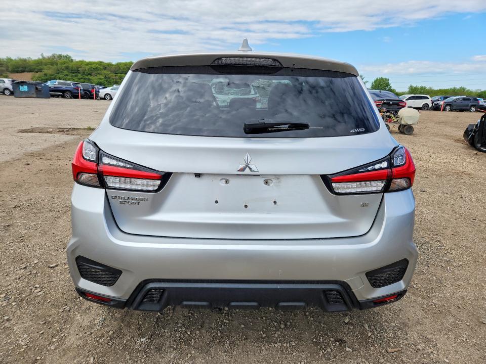 2021 Mitsubishi VIN JA4ARUAU4MU011045 COPART salvage auction — HAIL, Il - Salvage Certificate, sold $5,500 on 2026-07-08 (photo 6)