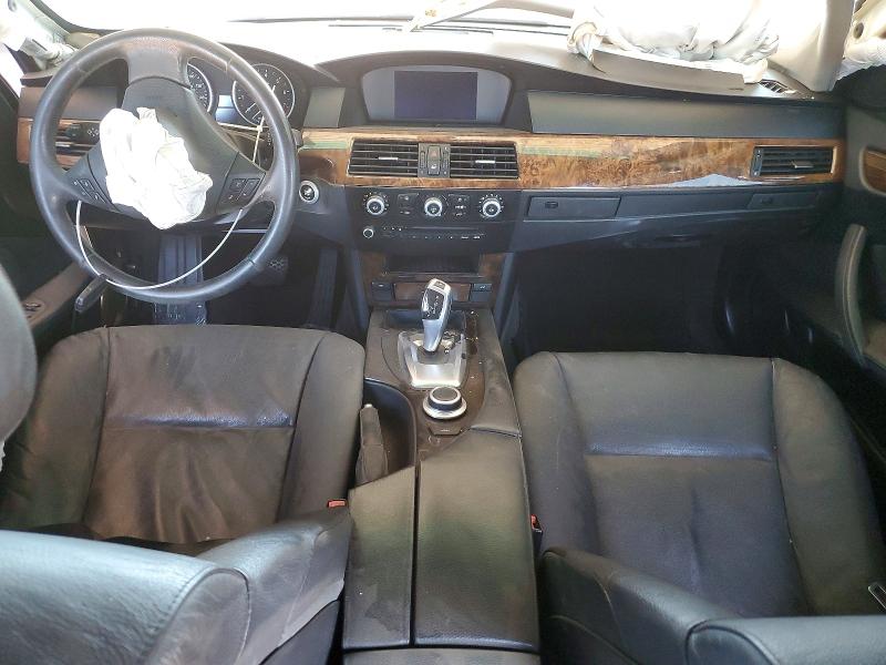 2008 BMW 5 series VIN WBANU53558CT19562 COPART salvage auction — SIDE, Az - Cert Of Title - Salvage, sold $300 on 2026-07-07 (photo 8)