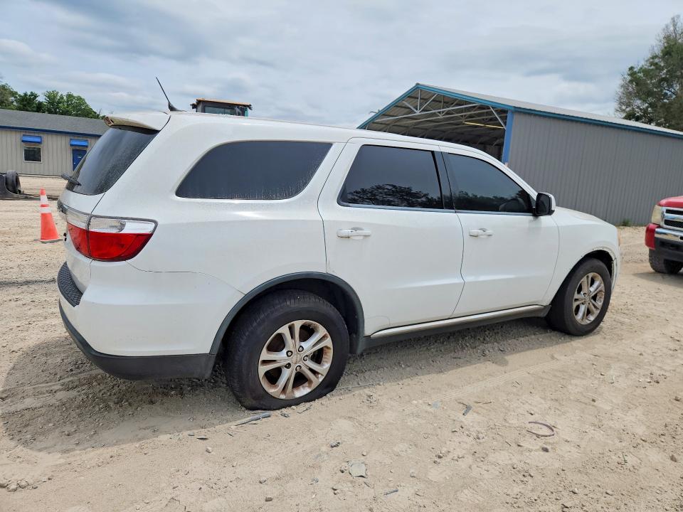 2013 Dodge Durango VIN 1C4RDHAG1DC692392 COPART salvage auction — FRONT END, Fl - Certificate Of Title, sold $350 on 2026-07-31 (photo 3)