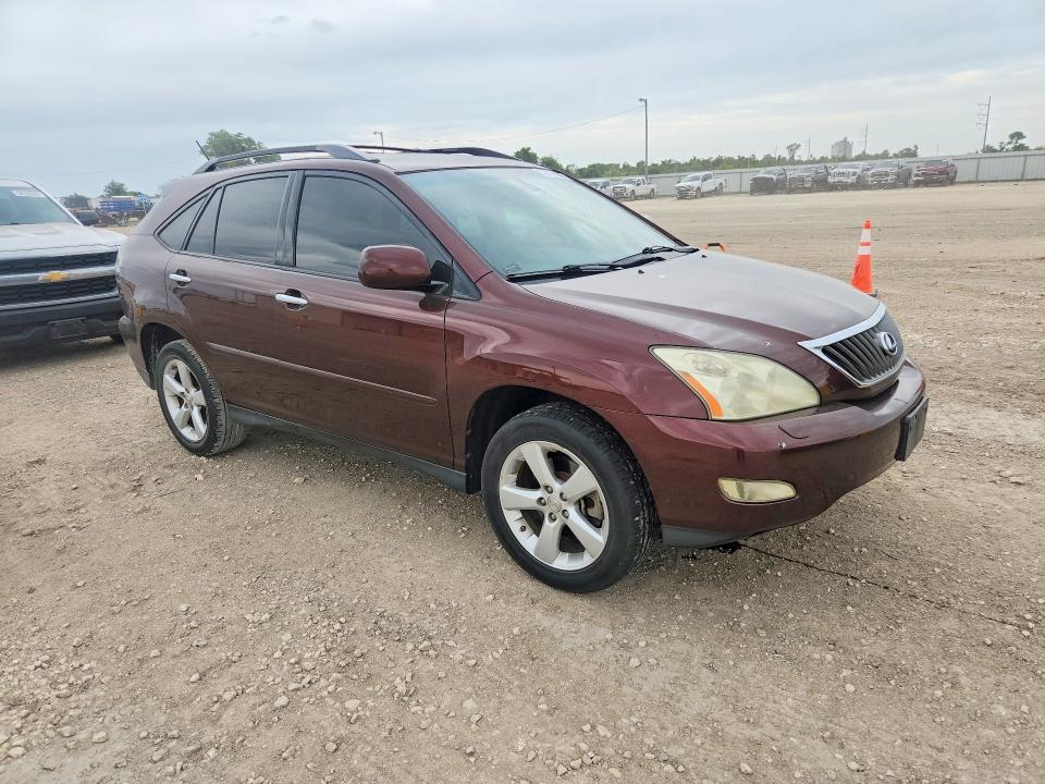 2008 Lexus Rx 350 VIN JTJGK31U680011945 COPART salvage auction — Burn Engine, TX - SALVAGE VEHICLE TITLE (P), sold $1,100 on 2026-07-15 (photo 4)